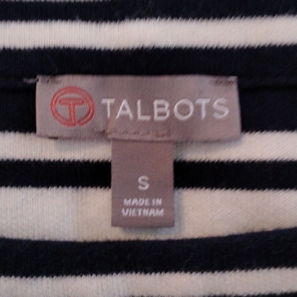 Talbots Striped Knit Top - Picture 6 of 8